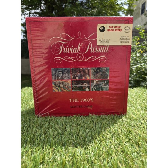 Vintage Parker Brothers Trivial Pursuit The 1960s Master Game New Sealed Rips - Picture 1 of 13